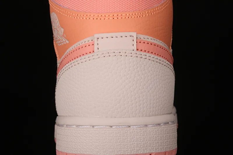 All Categories Air Jordan Jordan Series Basketball Shoes Air Jordan 1 Mid Air Jordan 1 Mid SE AJ1 Joe 1 China Orange Pink Splicing Mid-top Versatile Casual Sports Shoes DH4270-800